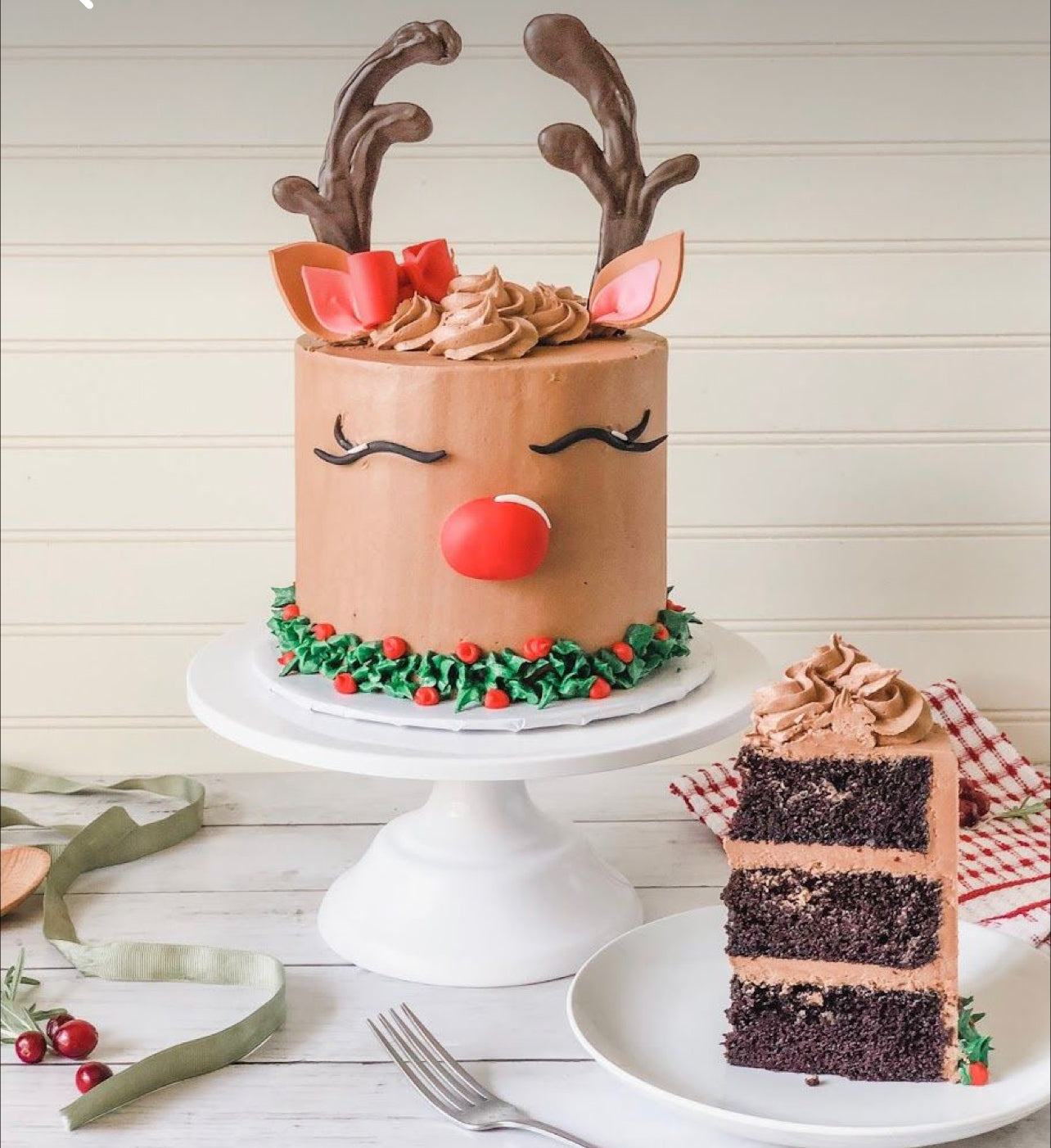 Reindeer Cake.